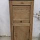 Antique cherry wood curtain bedside table, entrance furniture