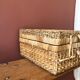 Wicker suitcase