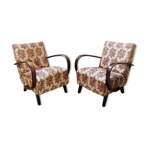 Paire de fauteuils H410 - halabala