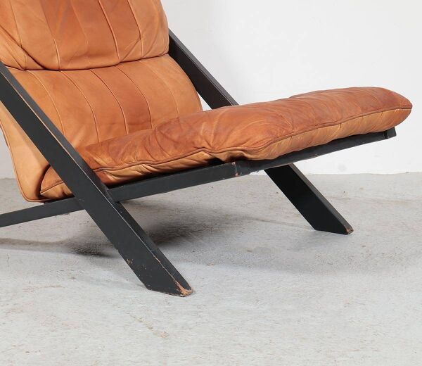 Fauteuil lounge De sede DS 80 par Ueli Berger, 1970