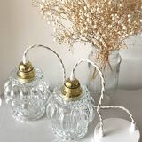 Suspension cascade glass "bubble"