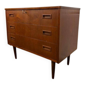 commode vintage en teck