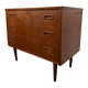 Vintage teak chest of drawers / mid-century wardrobe