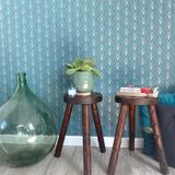 Pair of tripod stools