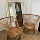 Fauteuil Paon en osier Tressé