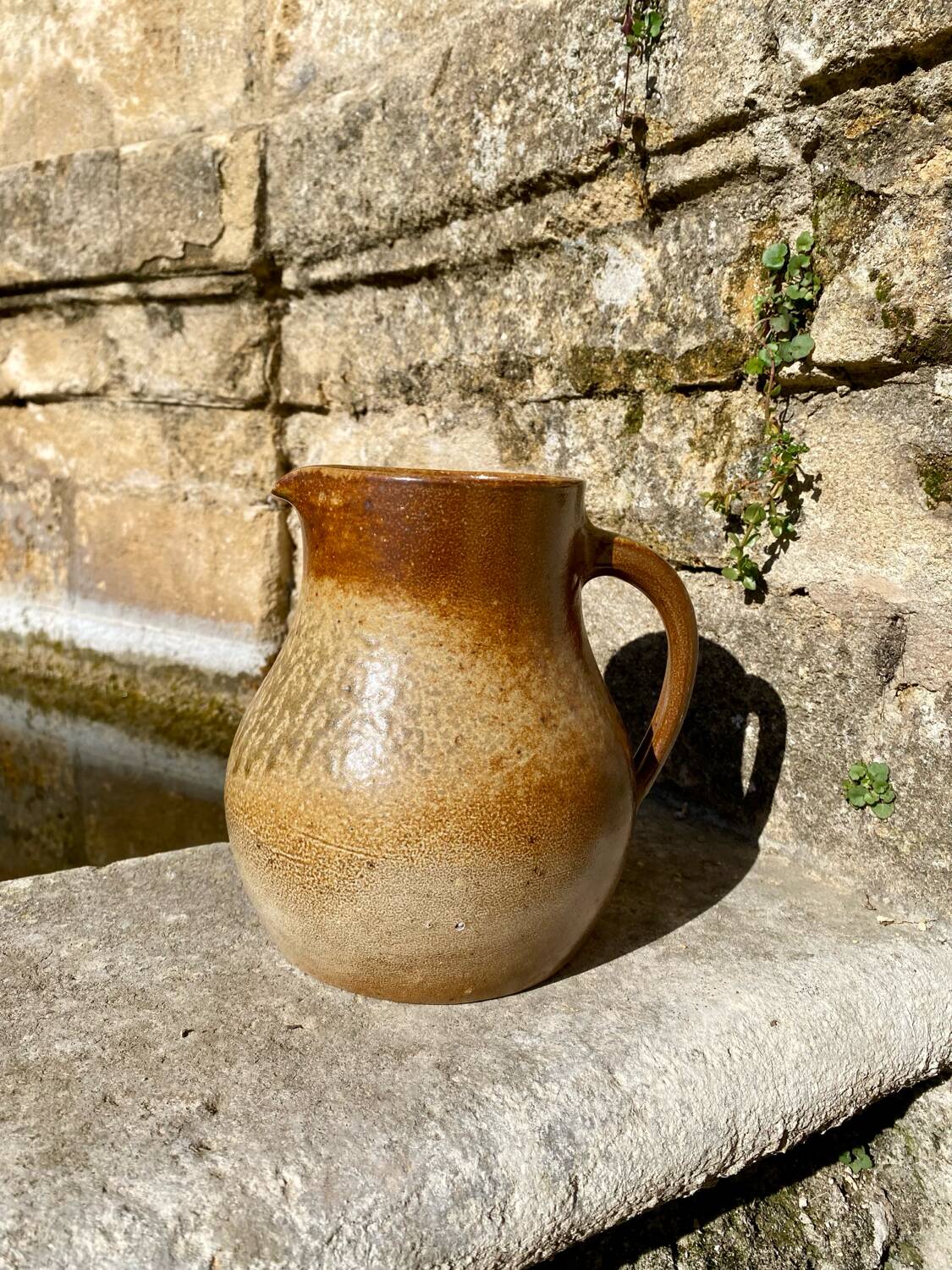 Stoneware carafe