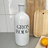 “Big red” ceramic bottle Charolles