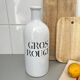 “Big red” ceramic bottle Charolles