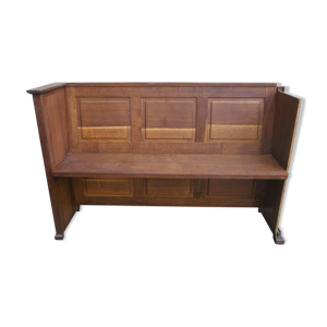 Ancien banc de chapelle