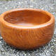 Salad bowl, vintage teak fruit cup