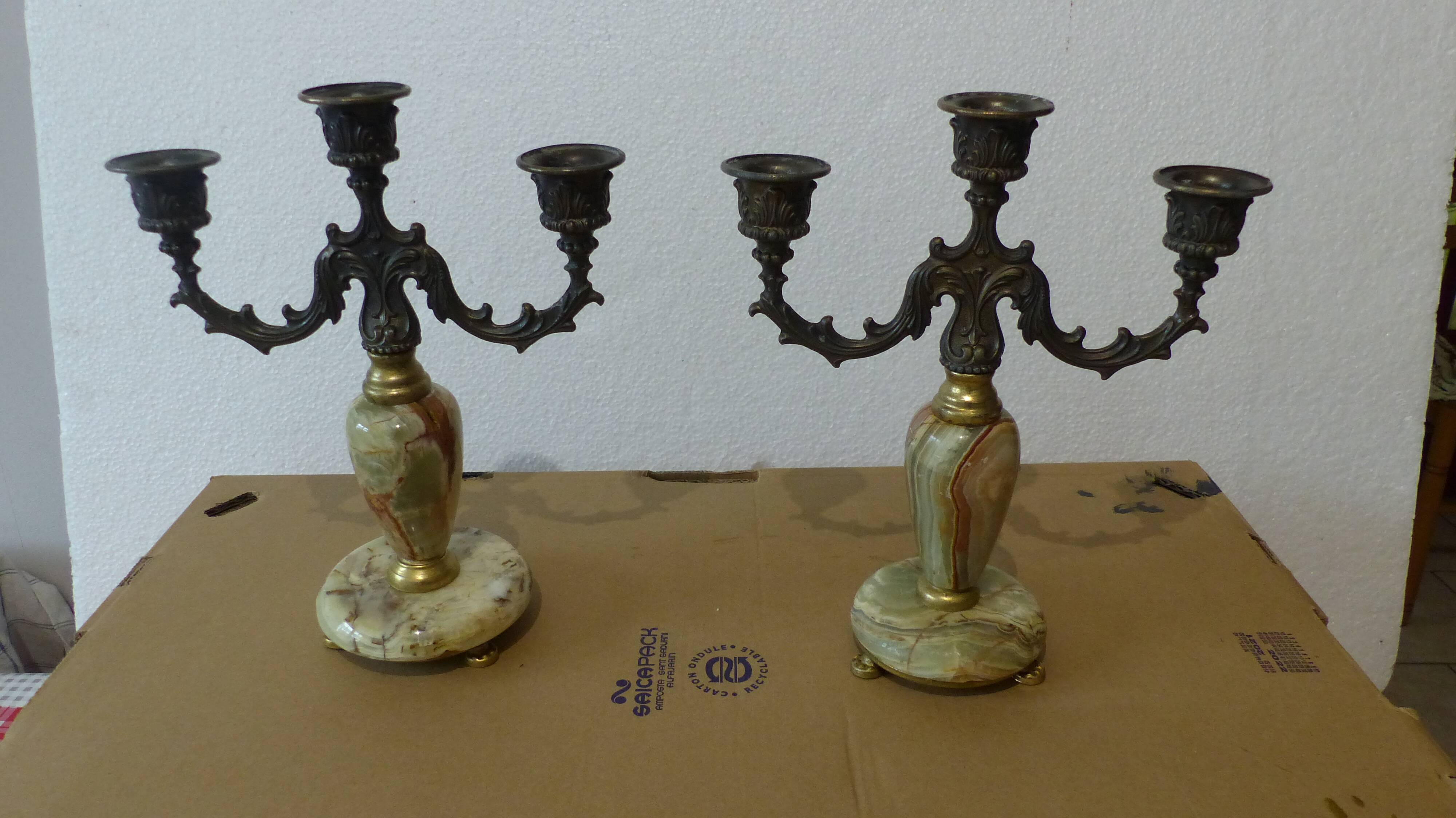 Pair of candlesticks
