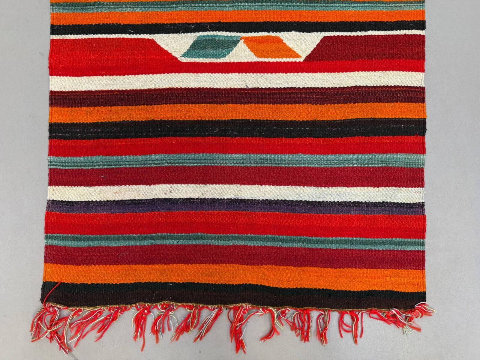 Turkish kilim runner 310x91 cm, vintage kelim rug, long and narrow 2513