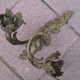 bronze wall light in the rococo style from the late 19th century