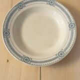 Assiette creuse, service "Carina" de Sarreguemines