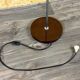 1960s 1970s Floor Lamp in Metal Space Age Design Mid Century