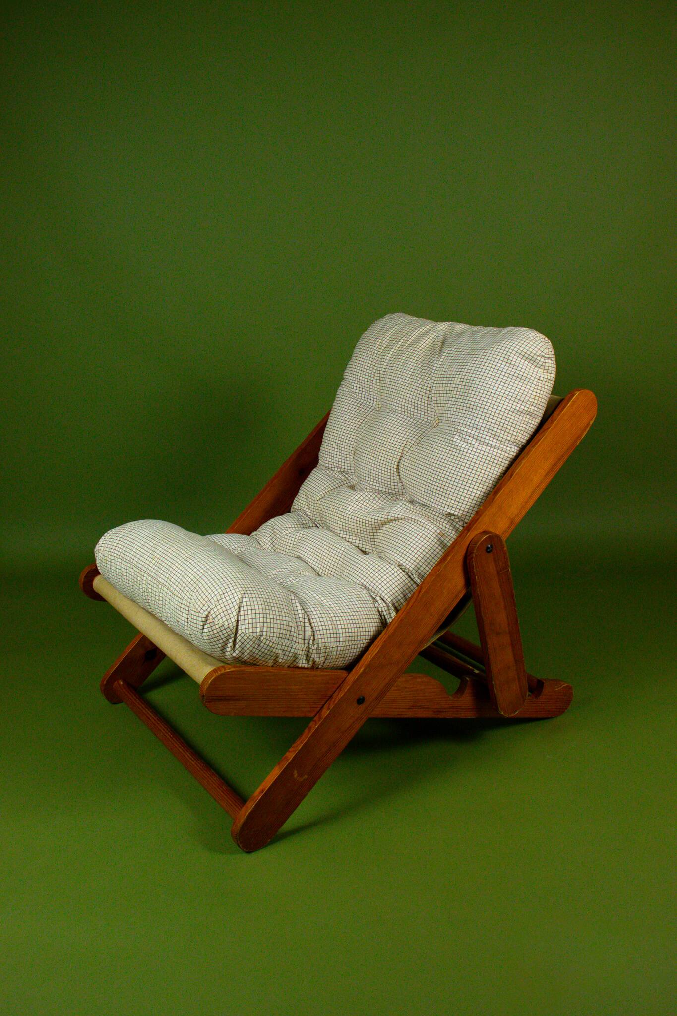 Fauteuil Kon Tiki Pierre Bégué édition originales avec coussin d'origine