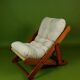 Fauteuil Kon Tiki Pierre Bégué édition originales avec coussin d'origine