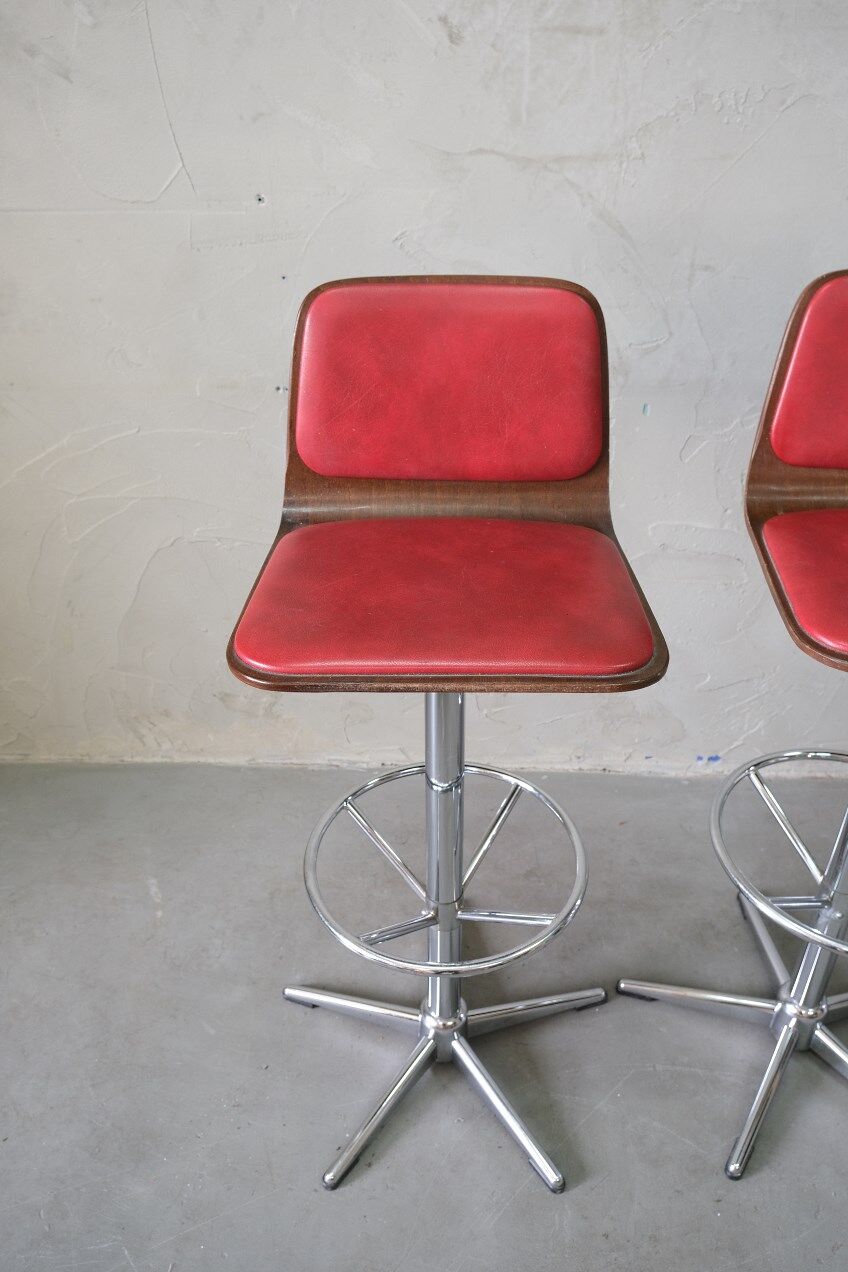 Vintage bar stools, 1970
