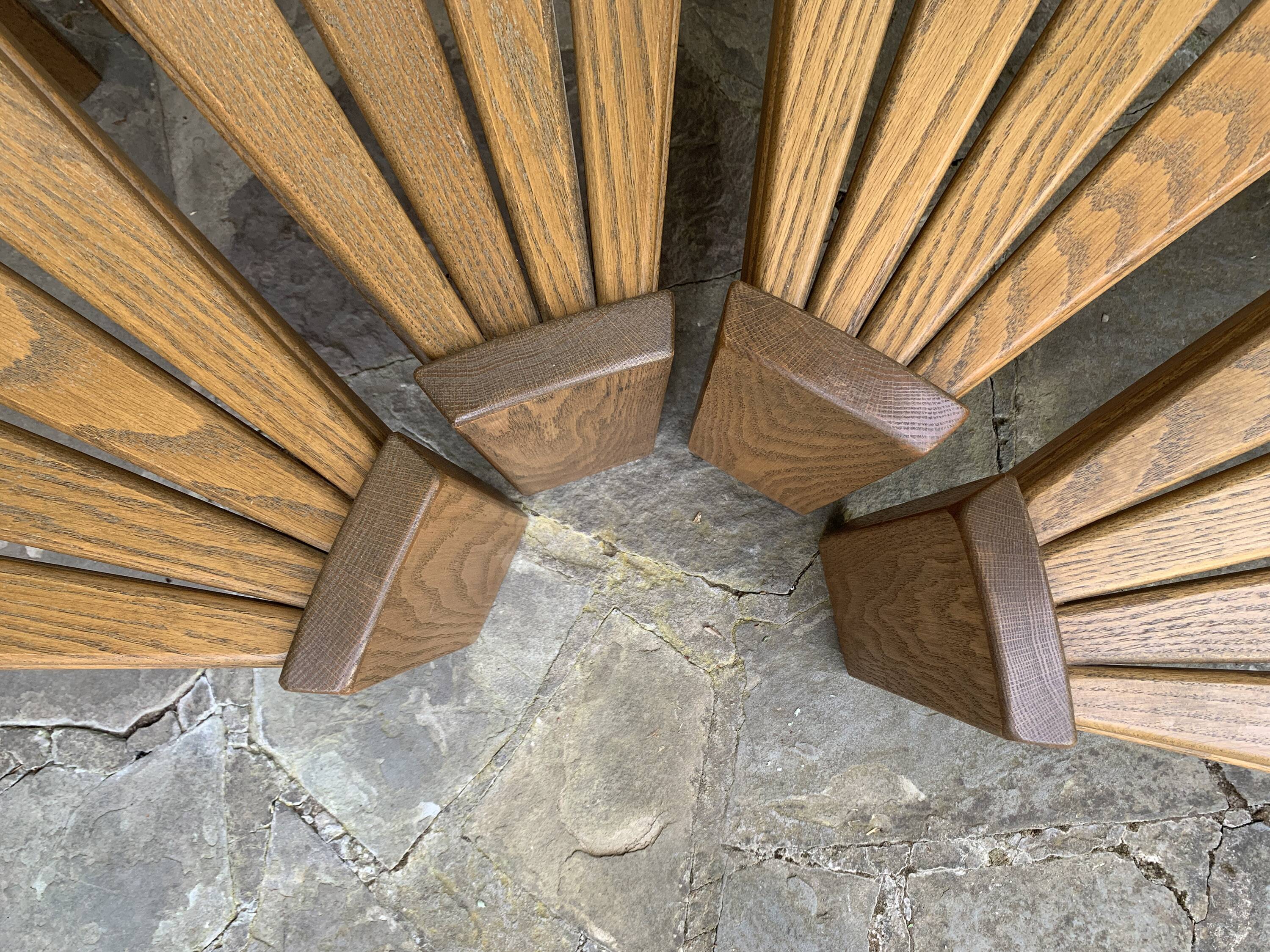Set of 4 brutalist side tables by Radboud Dittmann, Dittmann & Co. 1970