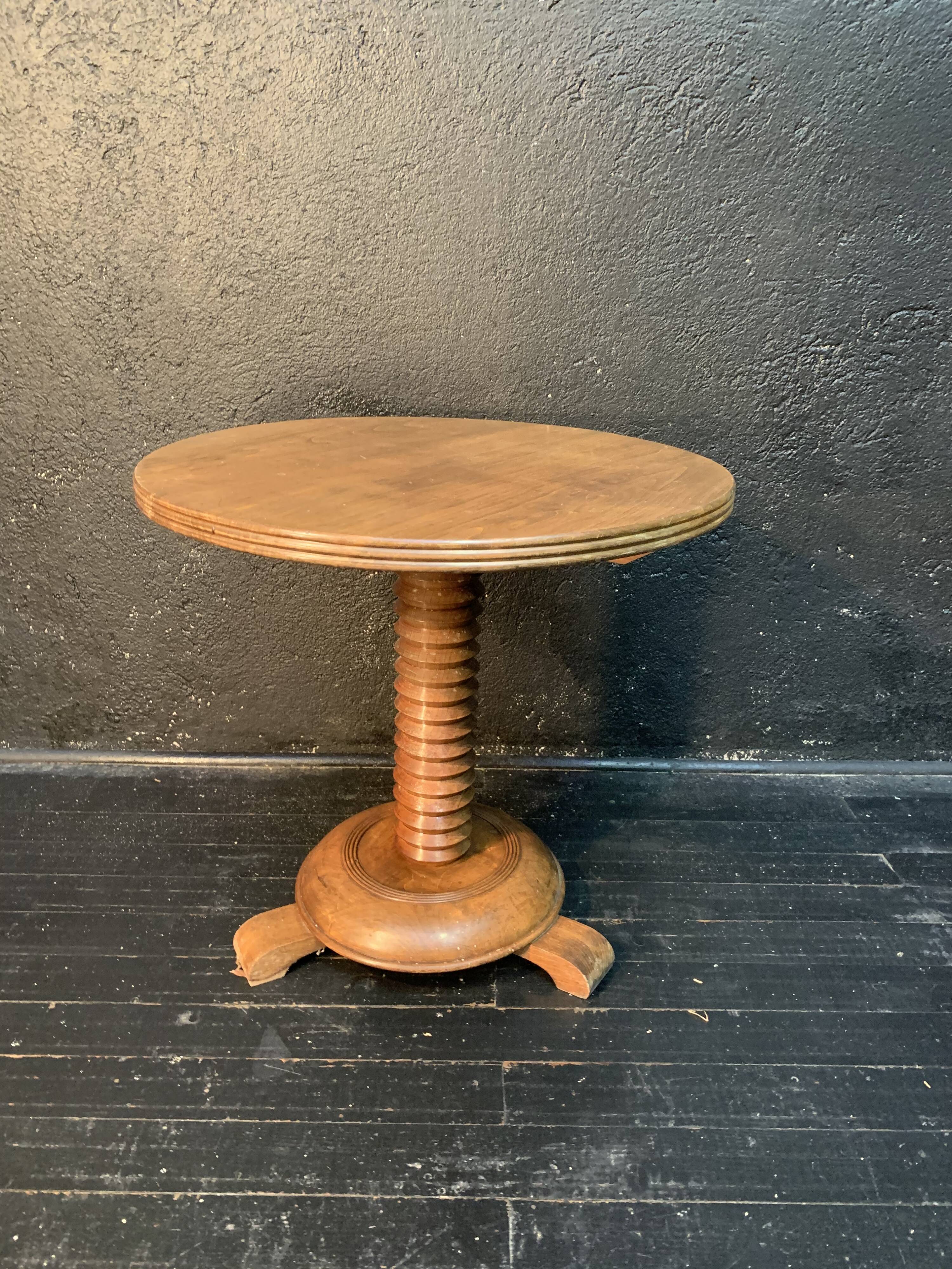 Art deco side table