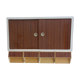 1970 plastic medicine cabinet 3 tones flair style