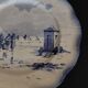 Sarreguemines earthenware plate with Marine decor late 19th century early 20th century