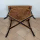 Wood and rattan table 1920