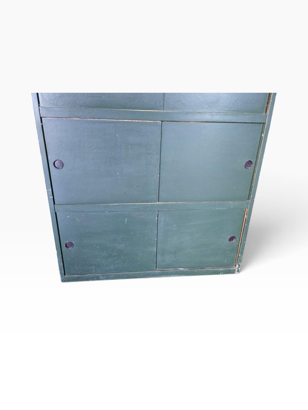 Vintage blue-green sliding door furniture kewlox