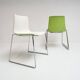 Ensemble de 4 chaises design Katifa par Arper, après 2000.