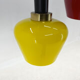Mid-century Modern Italian Colourful Cascade Pendant Light