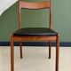 Set of 6 Danish teak chairs, 1970s.