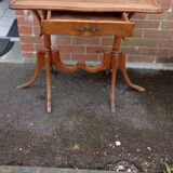 Old small side table with drawer..