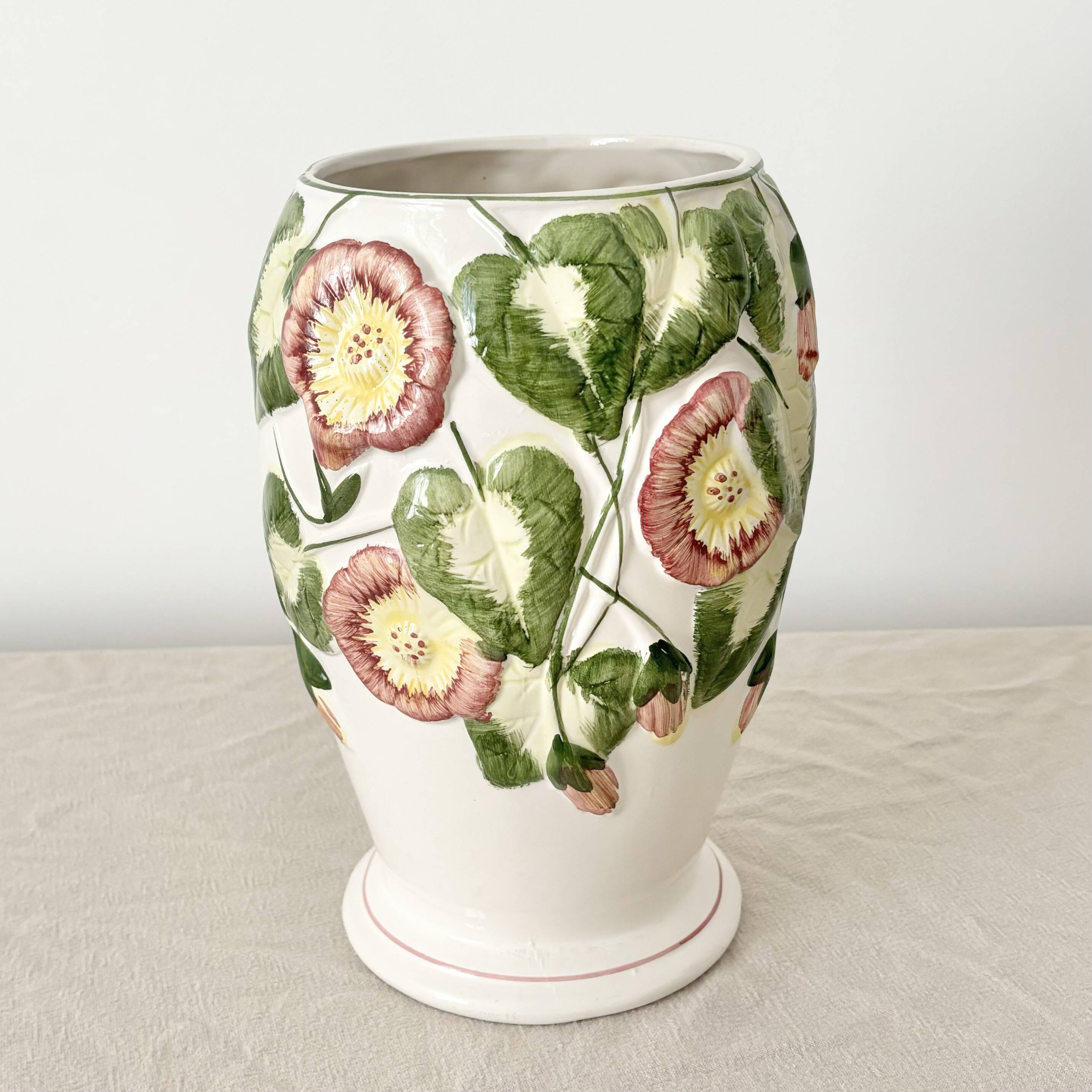 Vintage slip vase