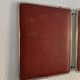 Vintage 1950s triptych mirror barber hairdresser brick - 27 x 67 cm