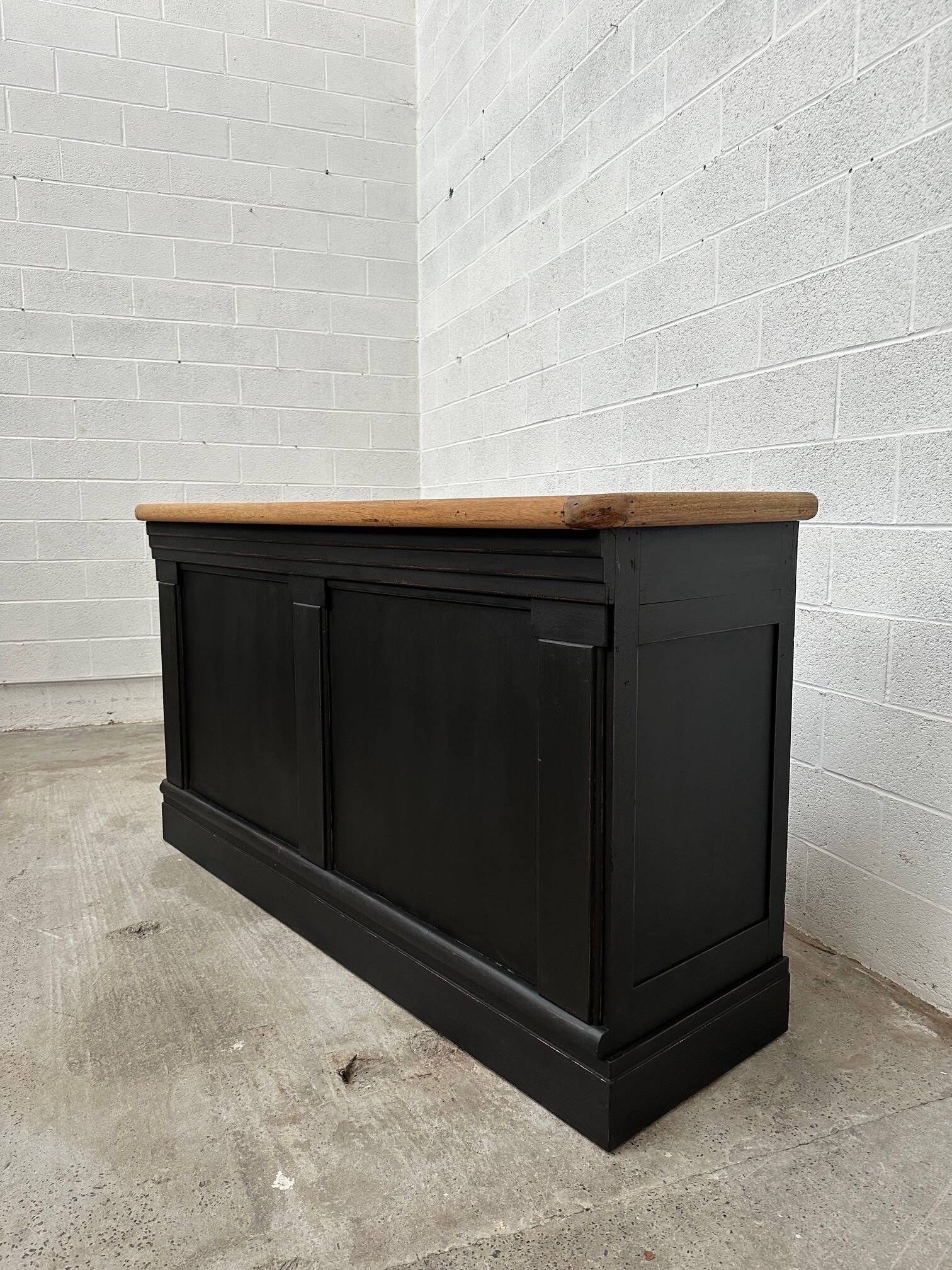 Art Deco oak bar