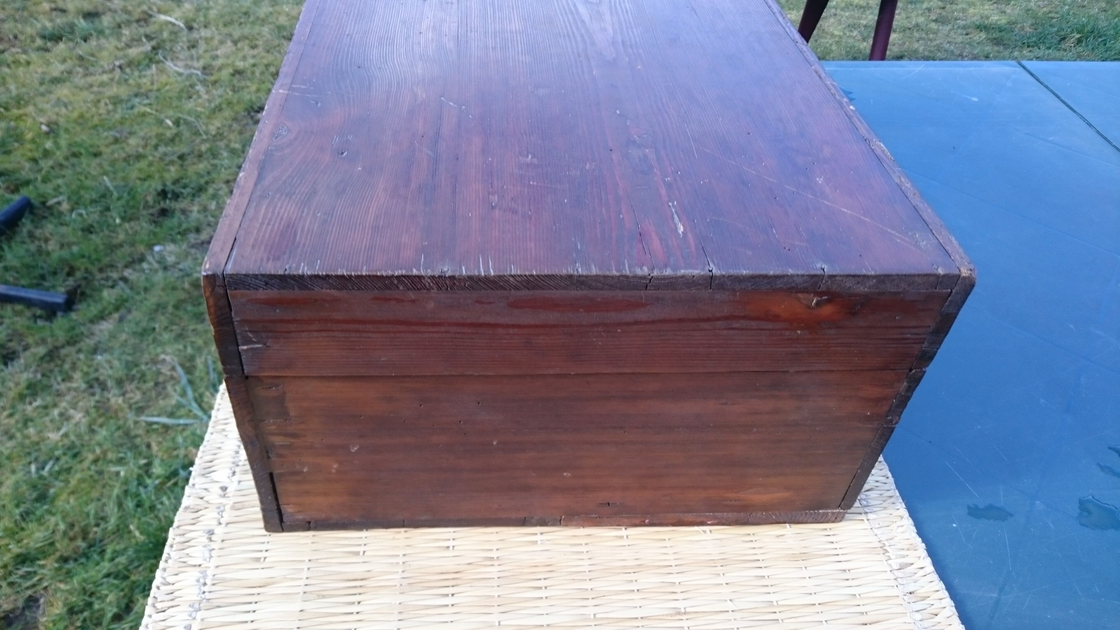 Wooden chest 20th cty