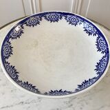 Compotier Terre de Fer Sarreguemines model "Capri" Casino early twentieth century