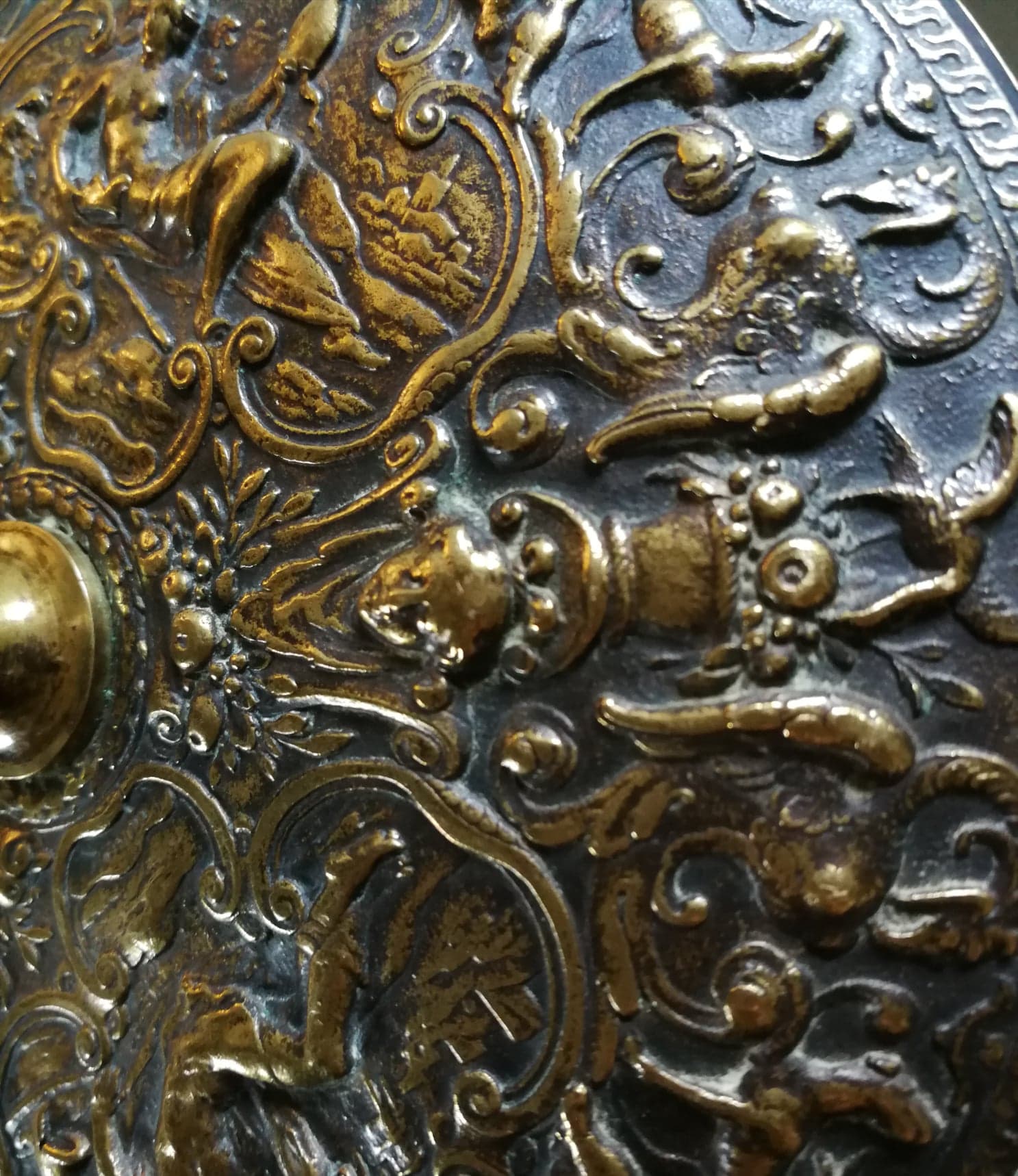 Bronze trinket bowl 19th