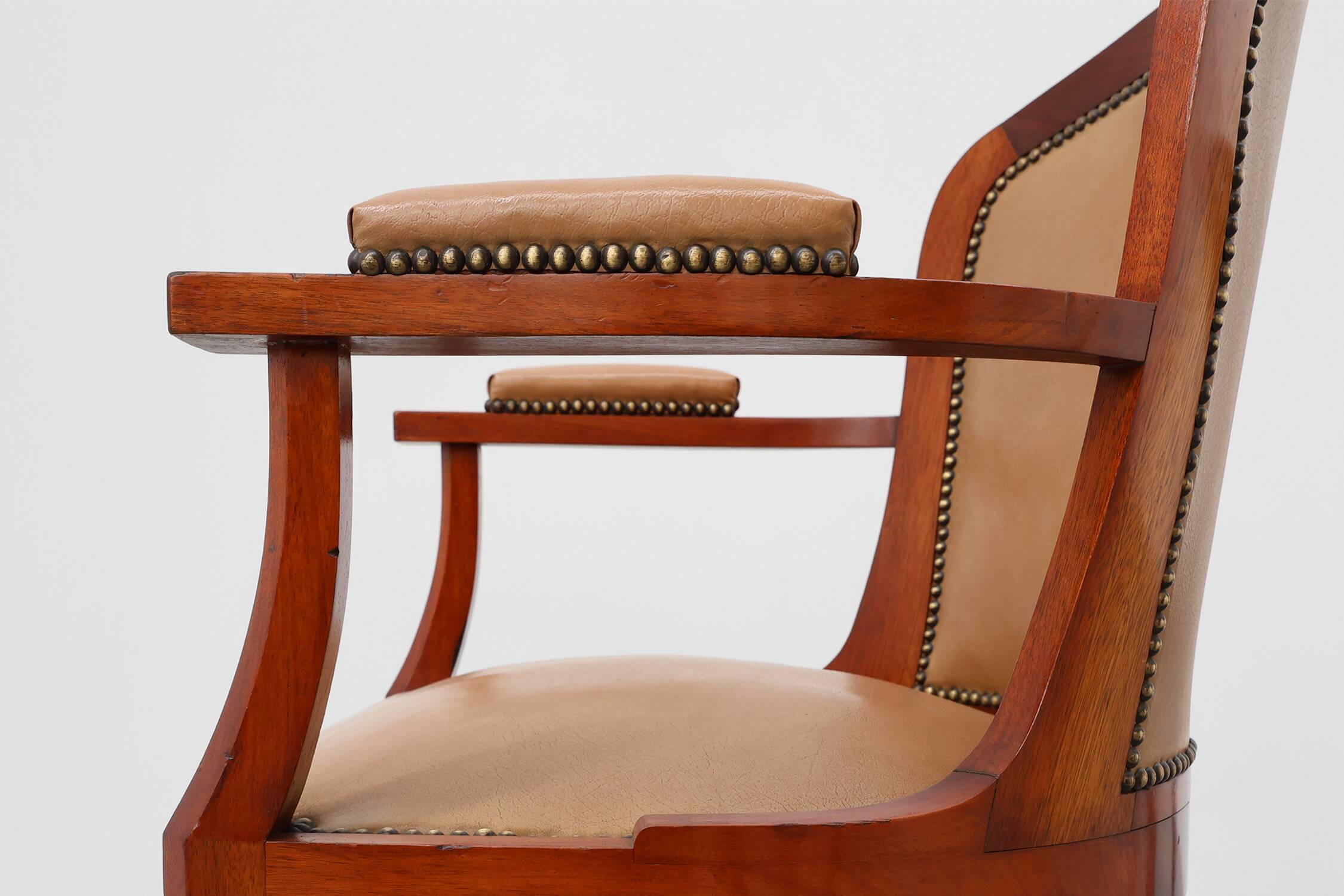 Set of 10 Art Deco chairs by De Coene, Belgium 1935