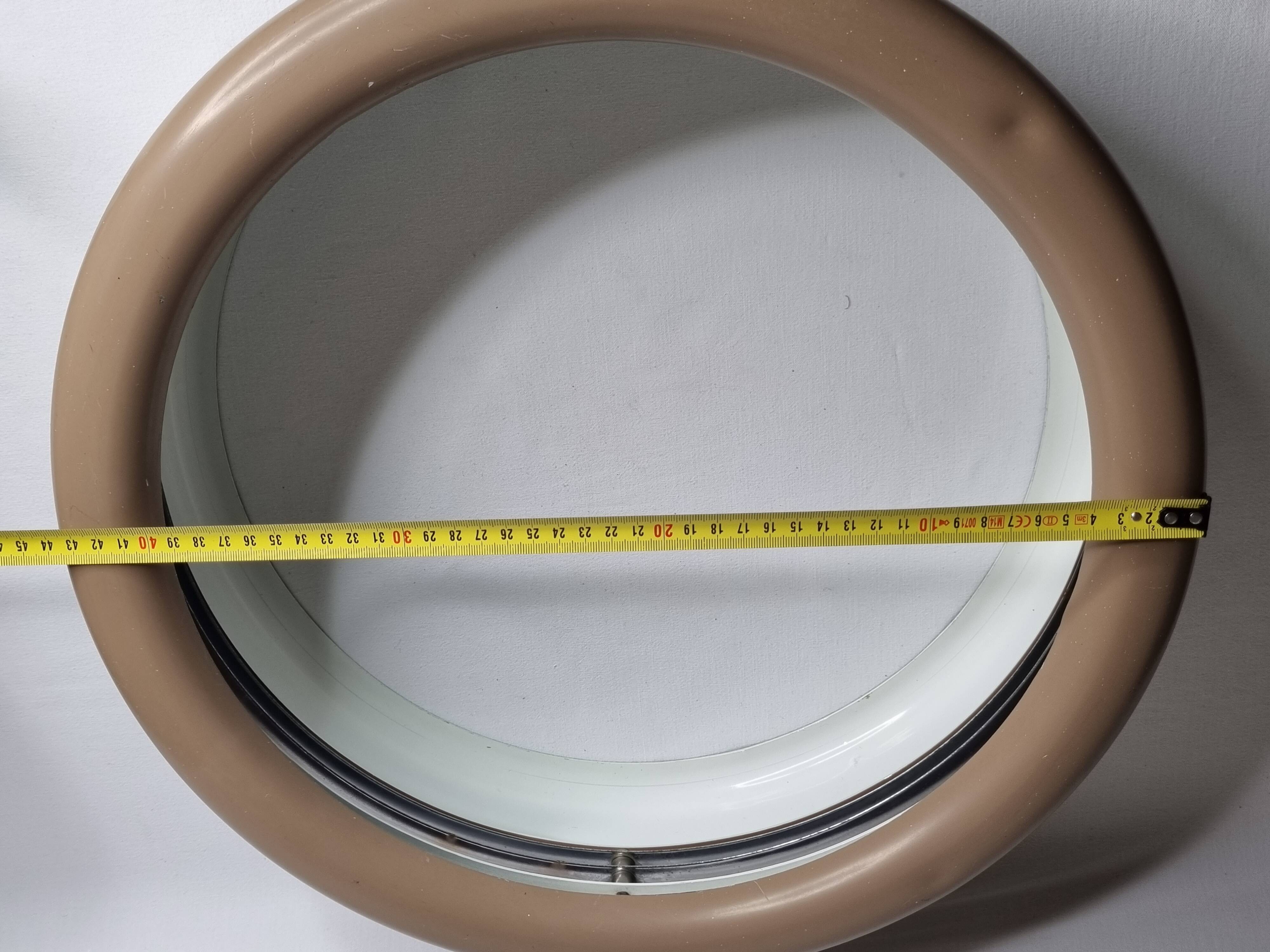 Space Age Rolly pendant light, Italian design, 70s