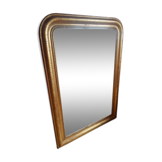 Large mirror gilded louis Philippe 137 x 97cm