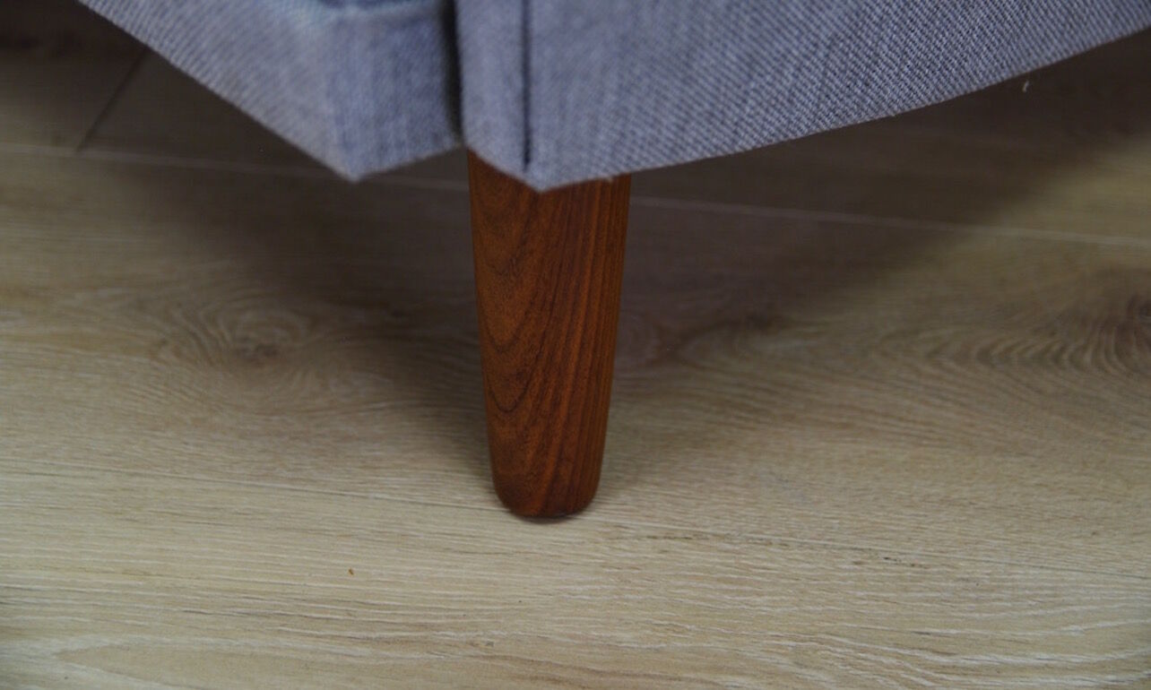 Grey armchair, Danish design, 1960s, production: Denmark