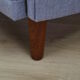 Grey armchair, Danish design, 1960s, production: Denmark