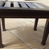 Coffee table or end of sofa style with brass chopsticks TOTALLY