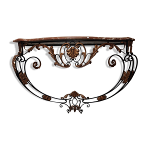 Console en fer du XIXème