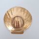 Shell-shaped brass catchall