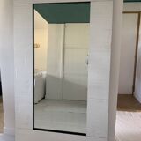 Miroir en bois bambou