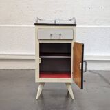 Tolix bedside table