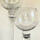 Bougeoirs xl crystal vintage candle holders