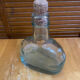 Bouteille Ancienne Verre Bullé + Bouchon Liège Vintage #E349